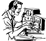 Ham radio operator