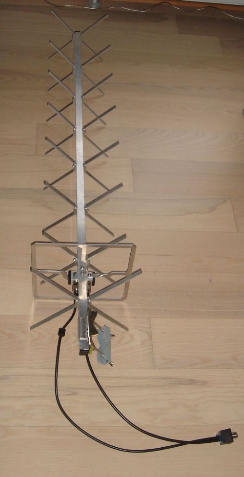 The finished antenna.