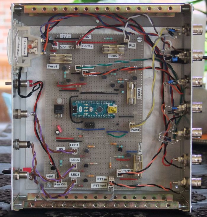 sequencer seen from above